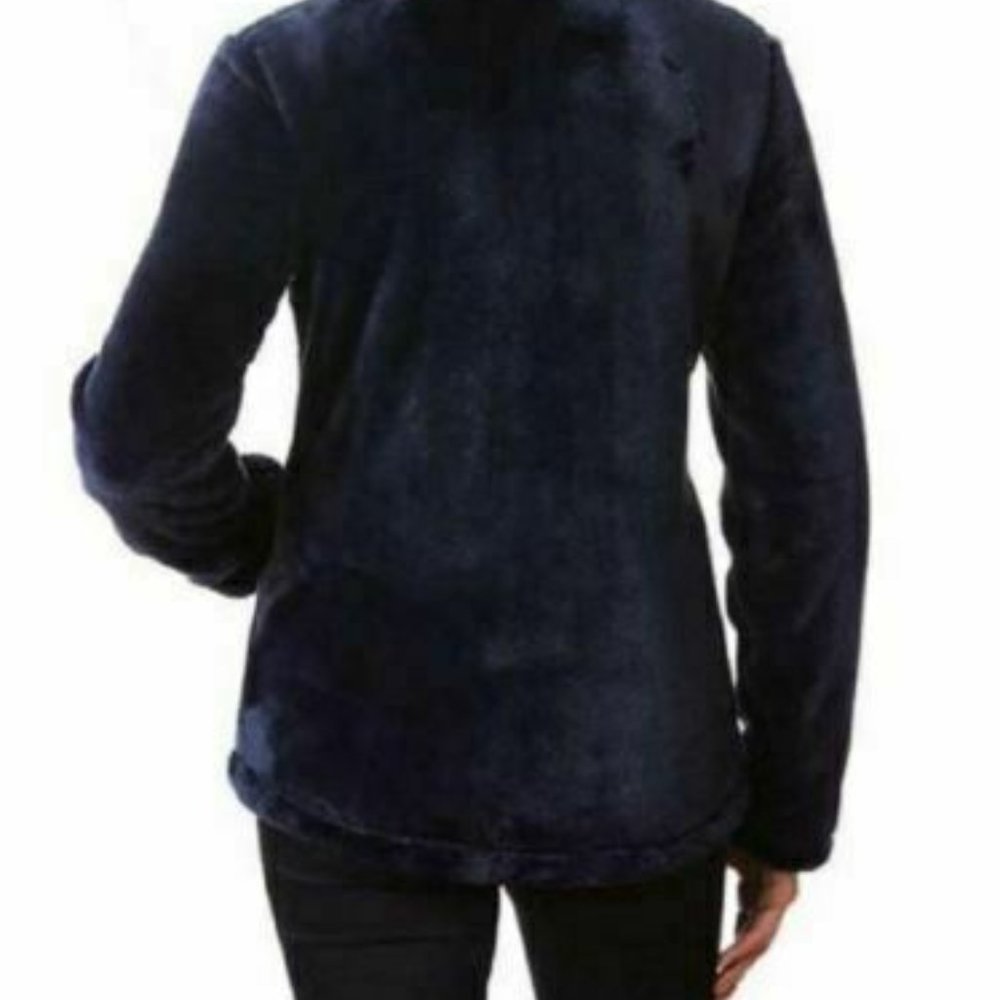 32 Degrees Heat Women Plush Velour Full Zip jacket - Picture 4 of 5